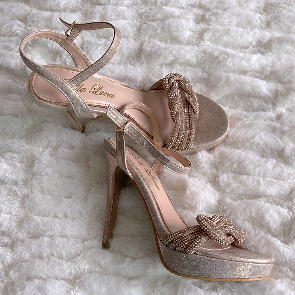 Rose gold Sandals